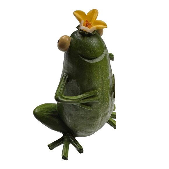Zucchini Frog Enesco Home Grown Pickle Cucumber Figurine 4009281 Seagull 2007 - Picture 5 of 12